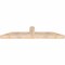 Ekena Millwork Portland Smooth Timber Gable Bracket, Douglas Fir, 72"W x 15"H x 5 1/2"D x 5 1/2"F, 5/12 Pitch GBW072X15X0606POR00SDF - alternate 2